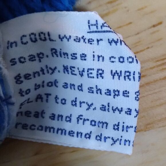 Vintage Meister Striped Knit Wool Pom Beanie Winter Hat - Picture 5 of 6